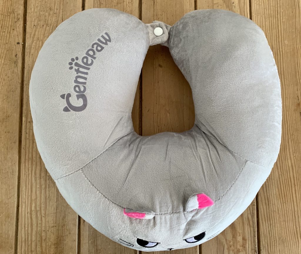 Gentlepaw Nackenkissen von oben
