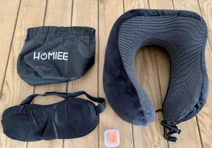 HOMIEE HOMIEE ‎‎TP1001 Nackenkissen Nackenkissen ausgepackt mit Zubehör