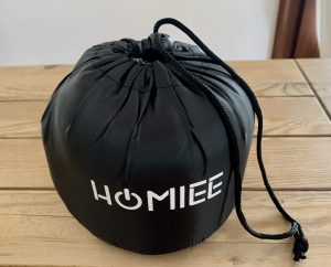 HOMIEE HOMIEE ‎‎TP1001 Nackenkissen Nackenkissen im Beutel von vorne