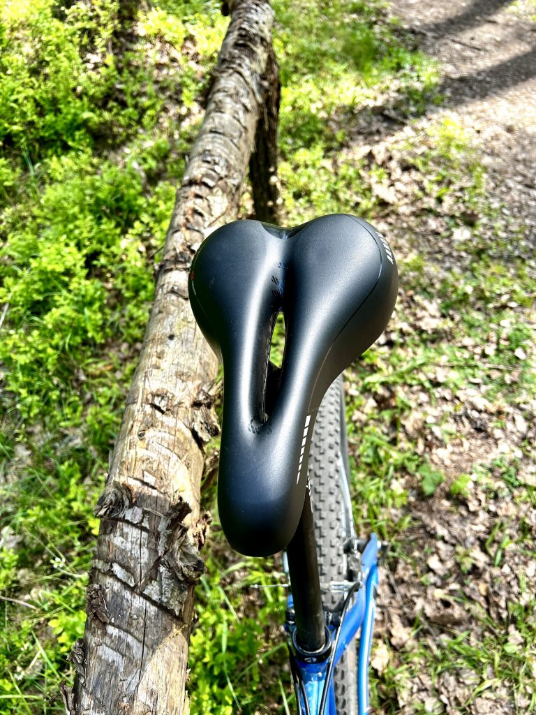 AARON AA-1007-01 Fahrradsattel von oben
