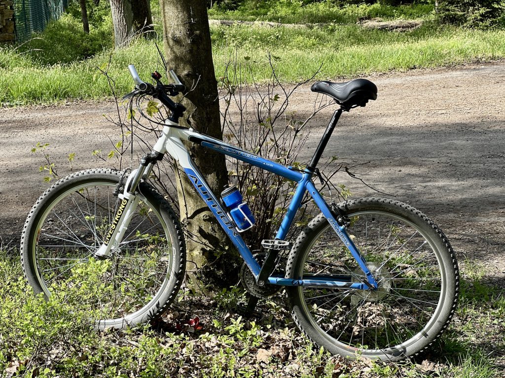 WITTKOP Medicus Grande Citta Fahrradsattel auf einem MTB