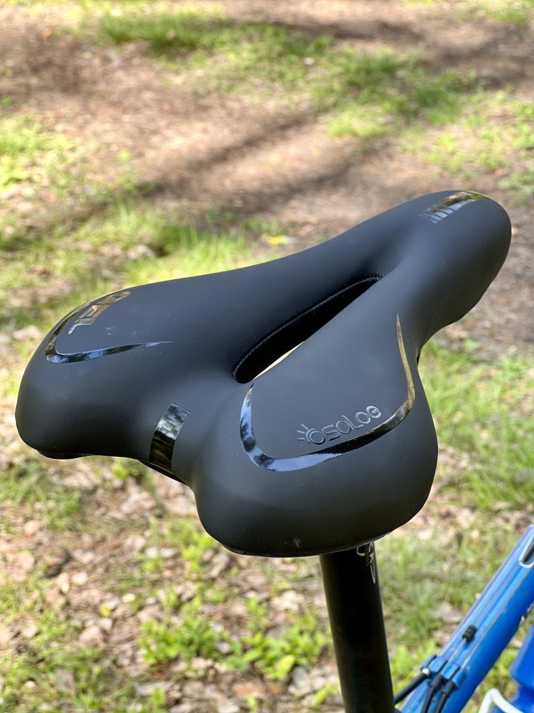 Homoto osaloe Fahrradsattel von oben