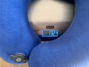 IZUKU QL-KHZJ Nackenkissen Gewicht im aufgeblasenen Zustand