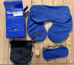 IZUKU QL-KHZJ Nackenkissen ausgepackt mit Zubehör