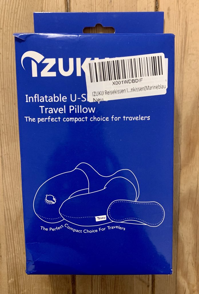 IZUKU QL-KHZJ Nackenkissen in der Verpackung von vorne