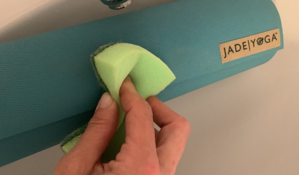 JadeYoga Harmony Gymnastikmatte Abriebtest