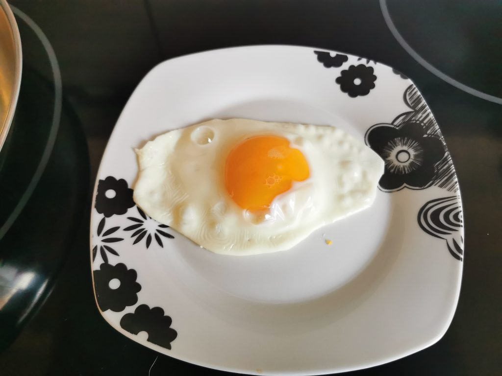 Jamie Oliver by Tefal Cook Smart Pfanne Eergebnis Spiegelei ohne Öl