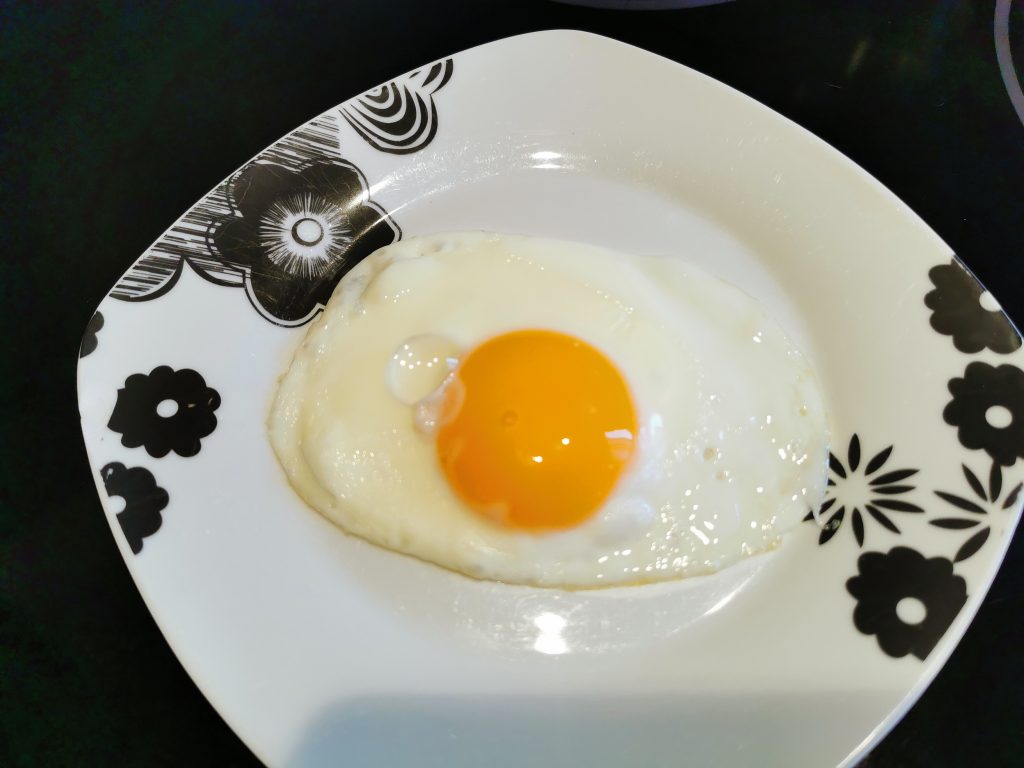Jamie Oliver by Tefal Cook Smart Pfanne Ergebnis Spiegelei mit Öl