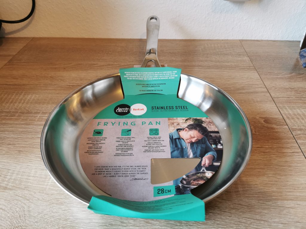 Jamie Oliver by Tefal Cook Smart Pfanne verpackt