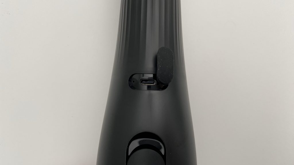 KLAMER Munddusche Detailansicht Handgriff