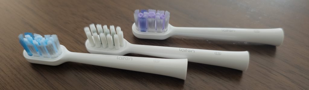 Laifen Wave Schallzahnbürste Ansicht Bürstenköpfe