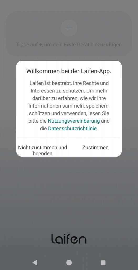 Laifen Wave Schallzahnbürste App Screenshot 01