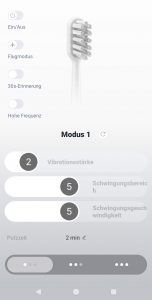 Laifen Wave Schallzahnbürste App Screenshot 04