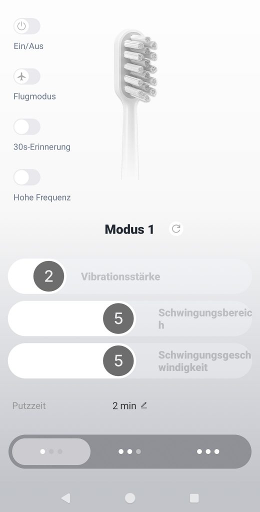 Laifen Wave Schallzahnbürste App Screenshot 04