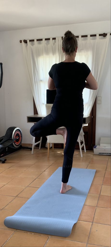 Oak & Tea Yogamatte der Baum