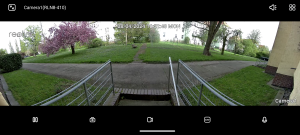 Panorama-Bild der Reolink Duo 3 PoE M81L Überwachungskamera