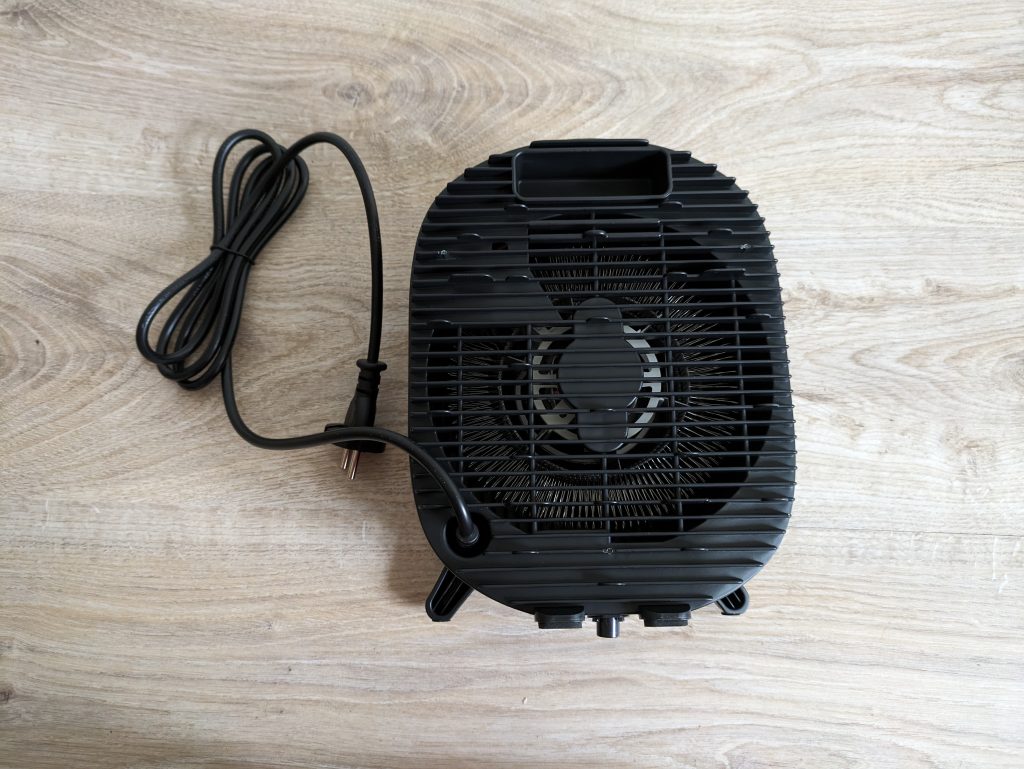 Pelonis SWNJ53 Heizlüfter von hinten