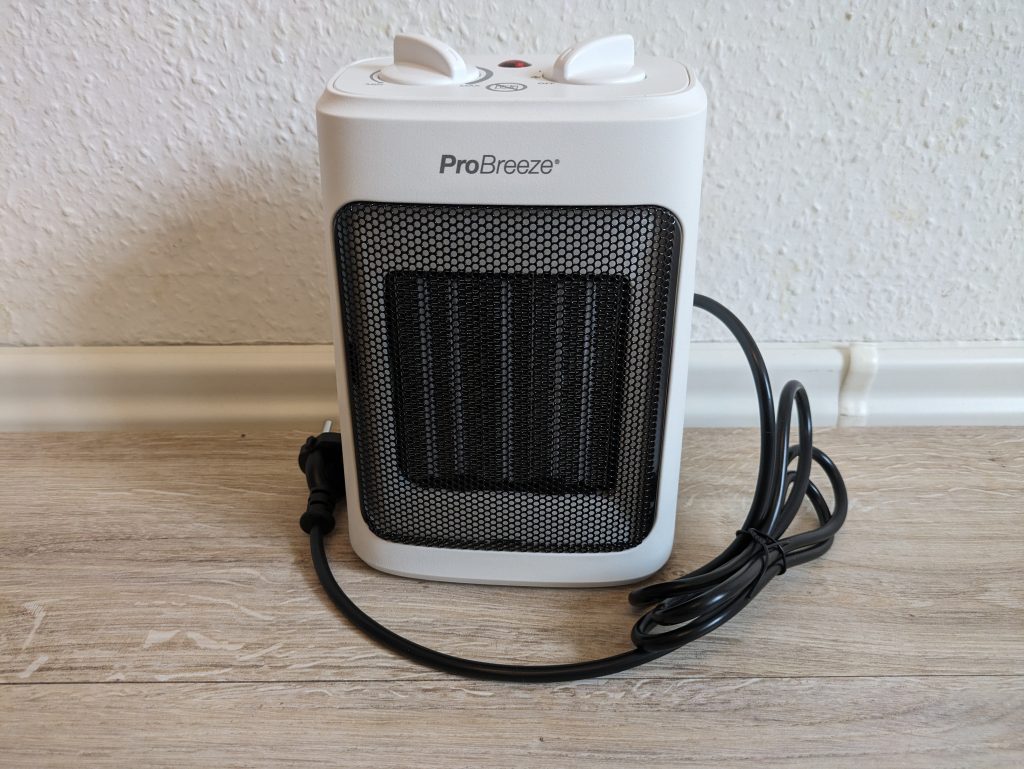 Pro Breeze Mini Heizlüfter von vorne