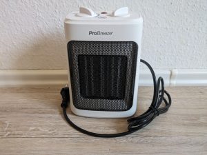 Pro Breeze Mini Heizlüfter von vorne