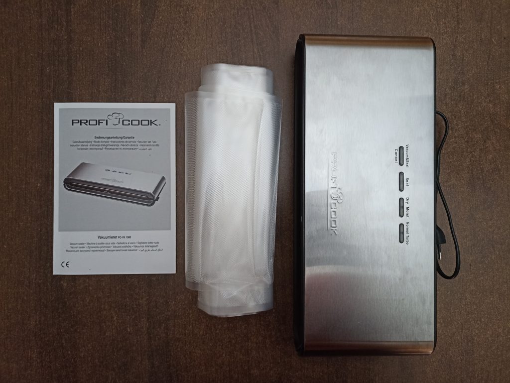 ProfiCook PC-VK 1080 Vakuumierer, Lieferumfang