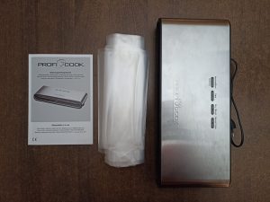 ProfiCook PC-VK 1080 Vakuumierer, Lieferumfang