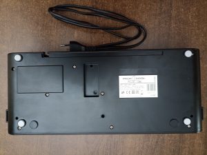 ProfiCook PC-VK 1080 Vakuumierer, Rückseite mit abgewickeltem Kabel