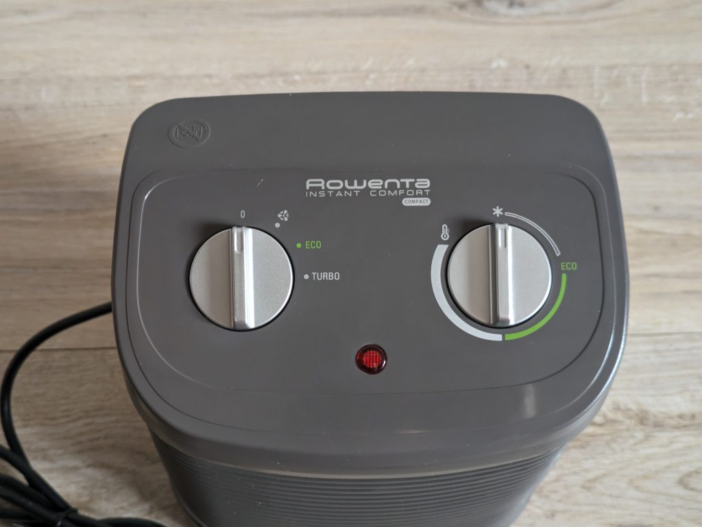 Rowenta SO2320 Instant Comfort Compact Heizlüfter von oben
