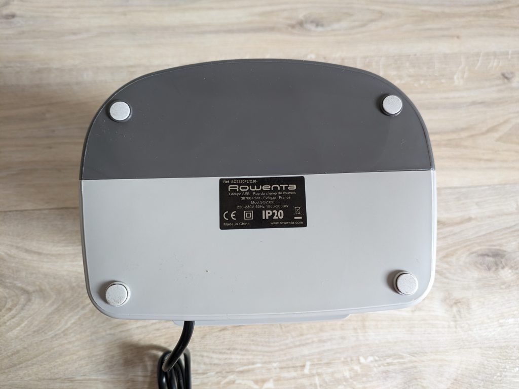 Rowenta SO2320 Instant Comfort Compact Heizlüfter von unten