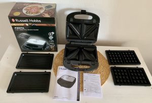 Russell Hobbs 24540-56 Sandwichmaker ausgepackt mit Zubehör