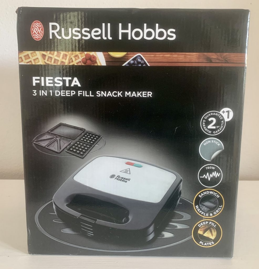 Russell Hobbs 24540-56 Sandwichmaker im Karton von vorne