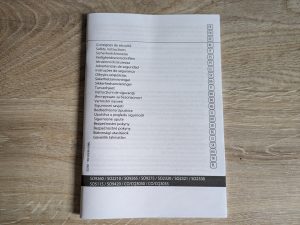 Sicherheitshinweise des Rowenta SO2320 Instant Comfort Compact Heizlüfters