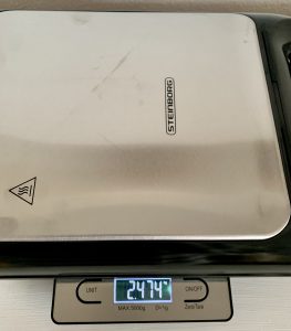 Steinborg XXL-Sandwichmaker Gewicht