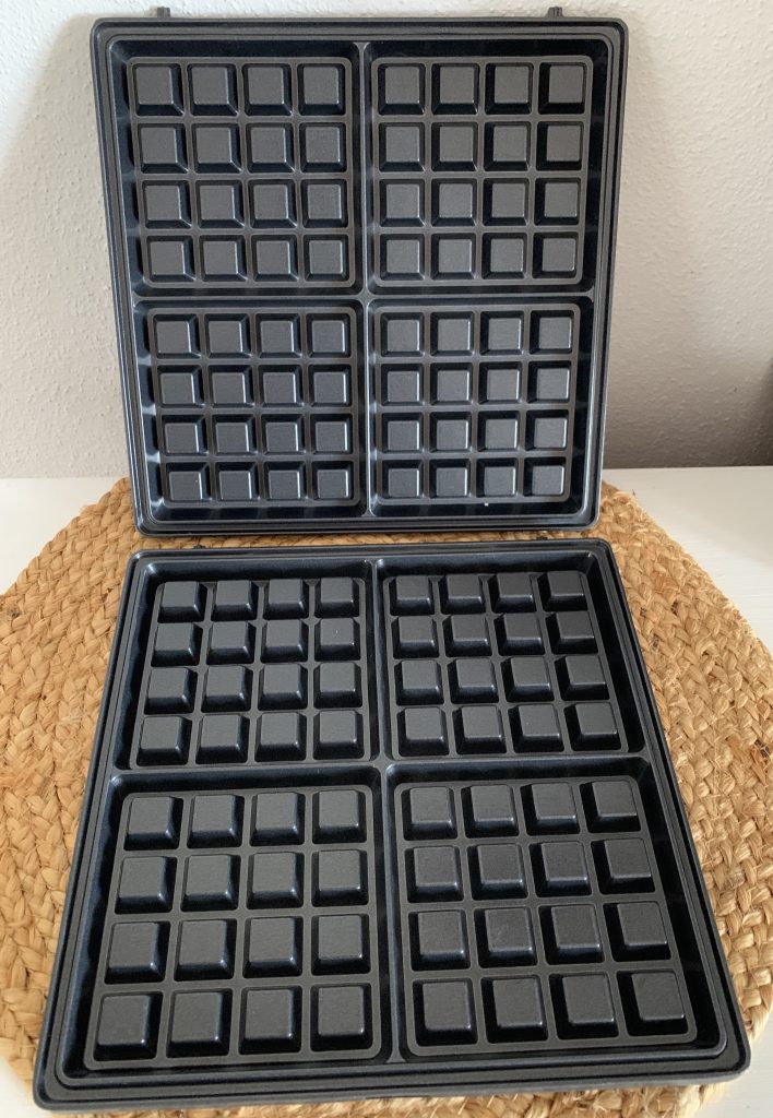 Steinborg XXL-Sandwichmaker Platten für belgische Waffeln
