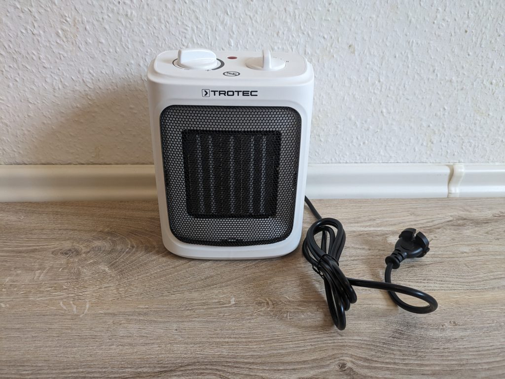 TROTEC TFC 16 E Heizlüfter in der Nahansicht
