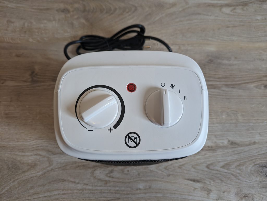 TROTEC TFC 16 E Heizlüfter von oben