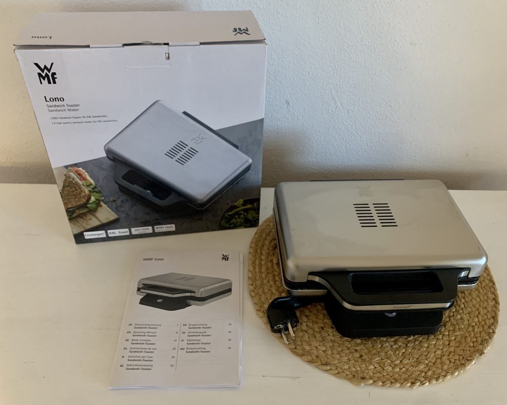 WMF Lono Sandwichmaker ausgepackt mit Zubehör