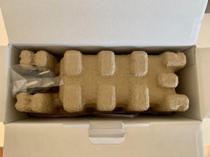 WMF Lono Sandwichmaker im geöffneten Karton von oben