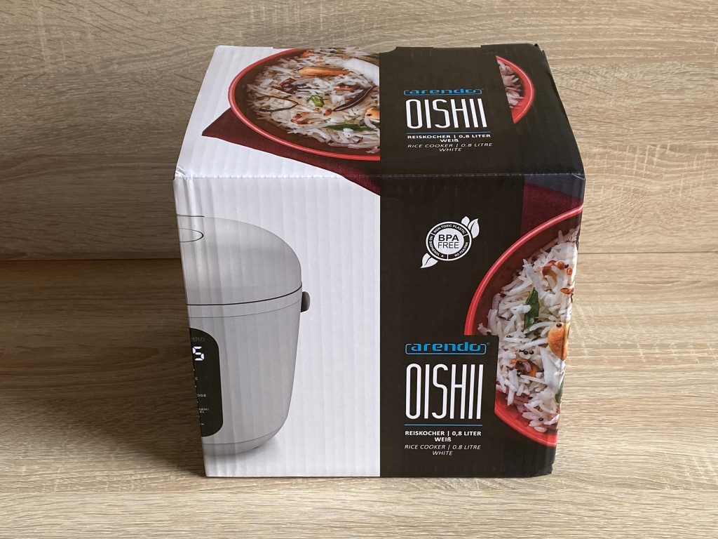 Arendo Oishii Reiskocher Verpackung