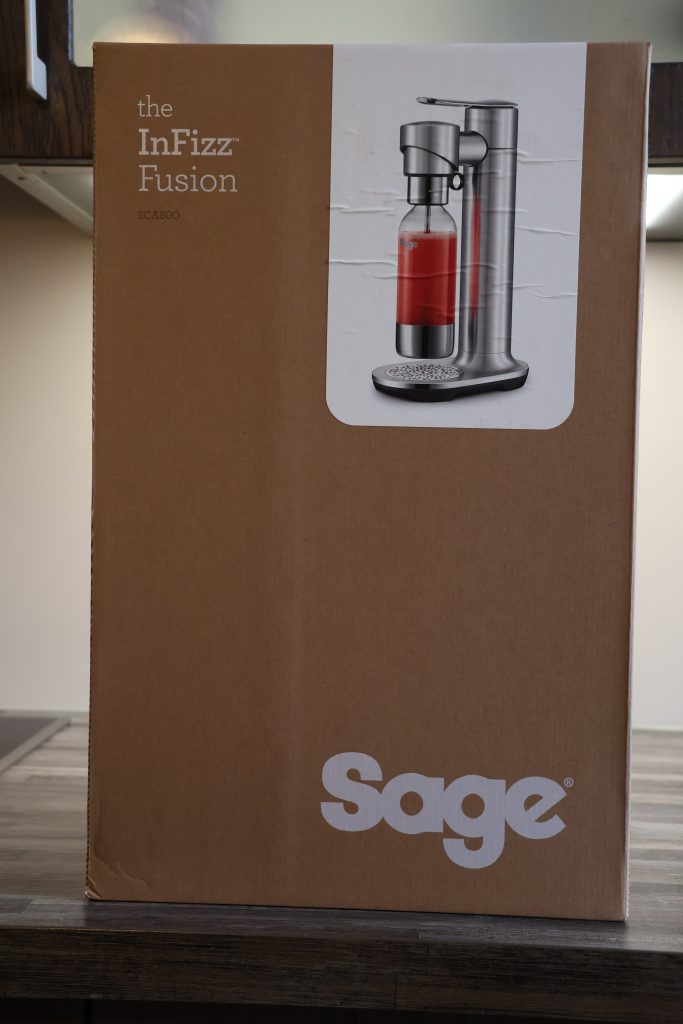Sage InFizz Fusion Wassersprudler Karton