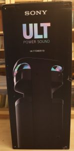 Sony ULT Tower 10 Lautsprecher Karton