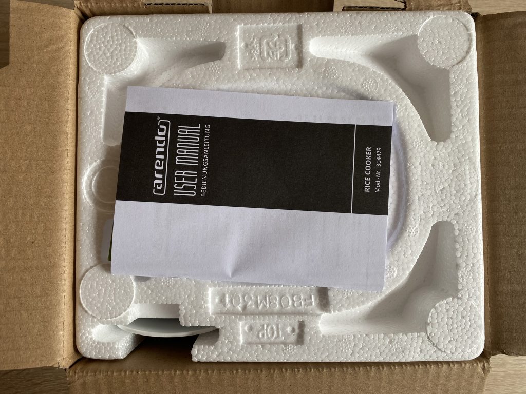 Arendo Oishii Reiskocher in der Verpackung 1