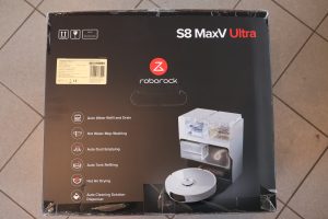 Roborock S8 MaxV Ultra Saug-Wisch-Roboter Karton Rückseite