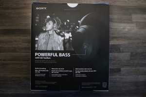 Sony ULT Wear Kopfhörer Karton Rückseite