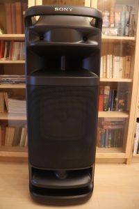 Sony ULT Tower 10 Lautsprecher ausgepackt Front