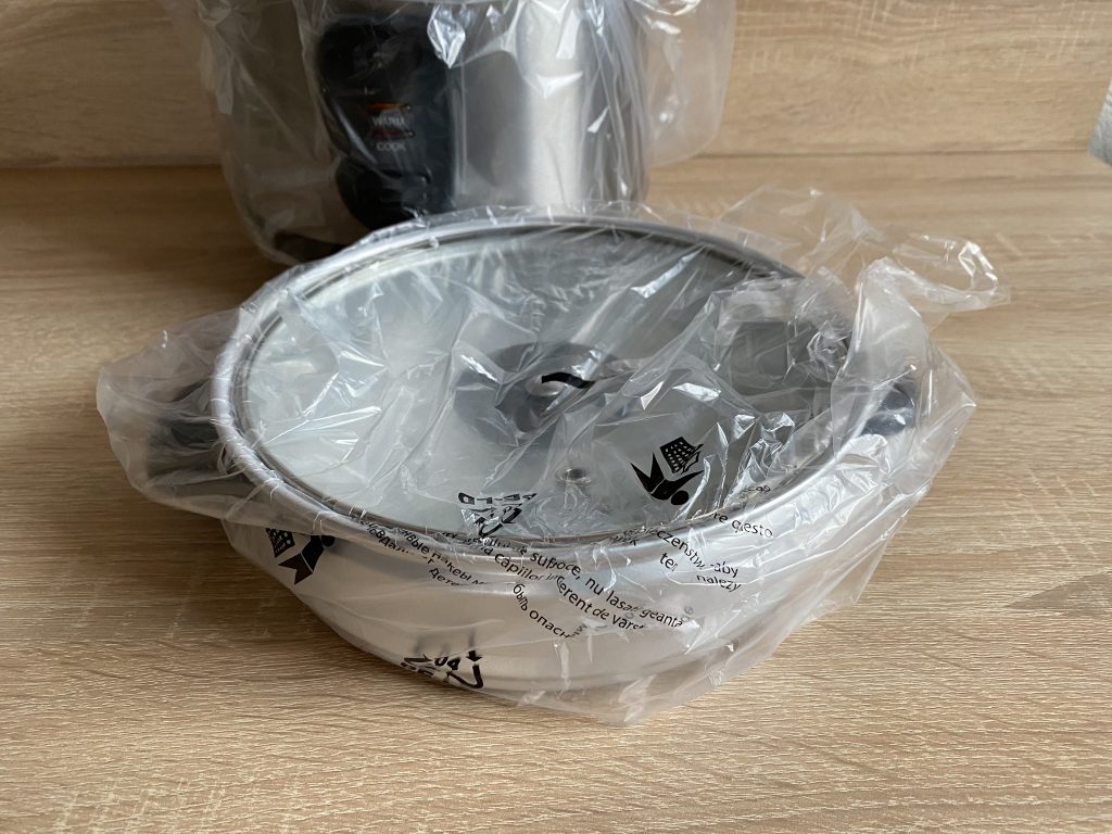 Suntec RKO-9974 Thùy-Denise Reiskocher verpackter Dampfgareinsatz