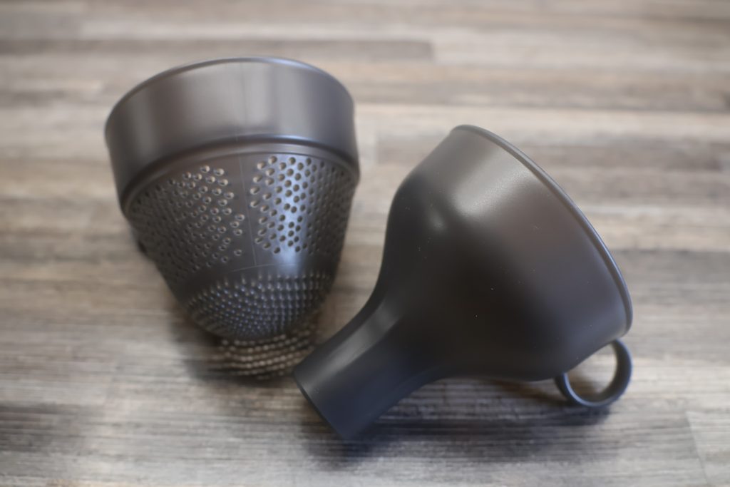 age InFizz Fusion Wassersprudler Sieb und Trichter 2