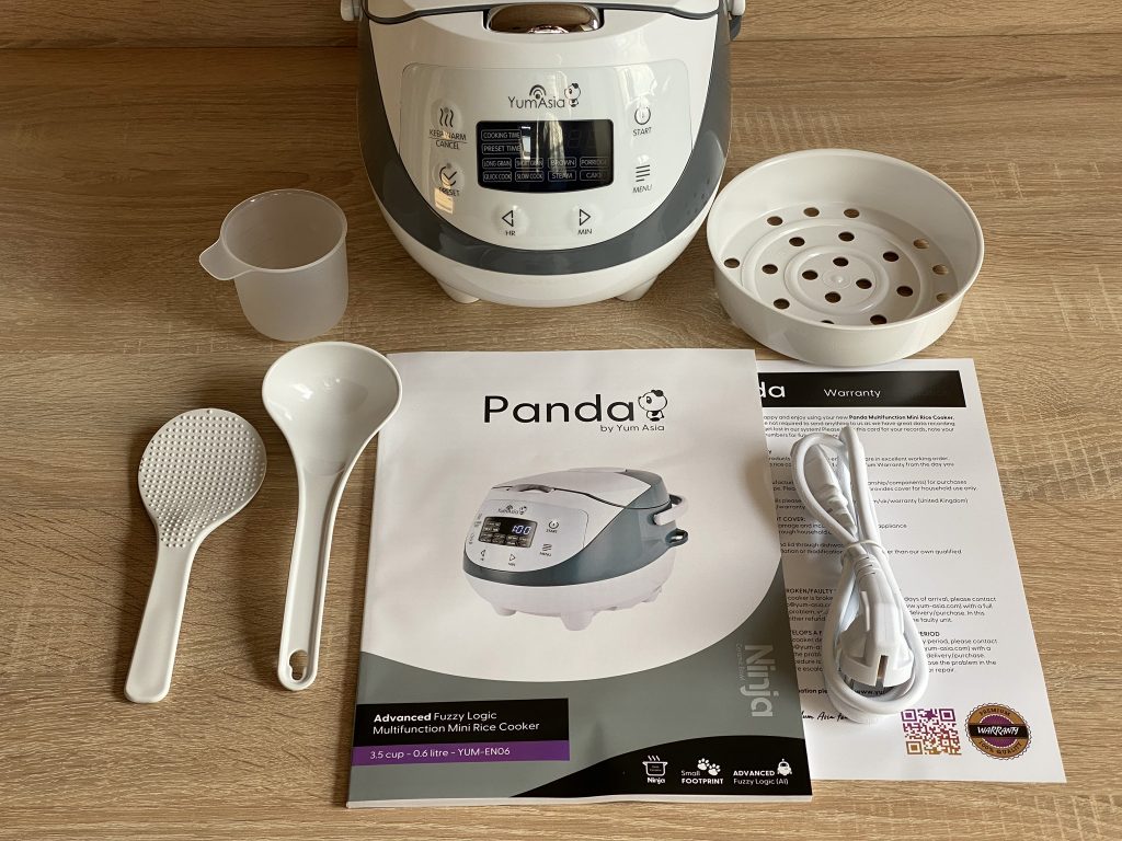 YumAsia Panda Reiskocher Zubehör