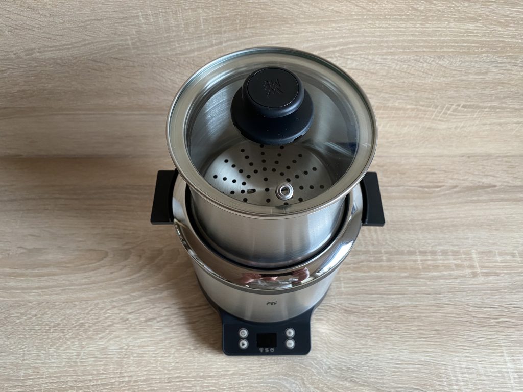 WMF Küchenminis Reiskocher Detail Dampfgareinsatz mit Deckel