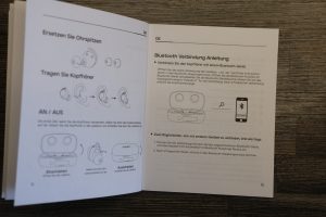 Tribit FlyingBuds 3 In-Ear-Kopfhörer Anleitung