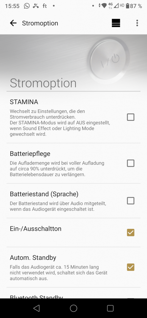 Sony ULT Field 7 Bluetooth-Lautsprecher Screenshot